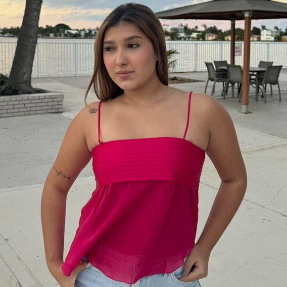 Neiman Marcus 100% Silk Cami Blouse - Picture 1 of 4